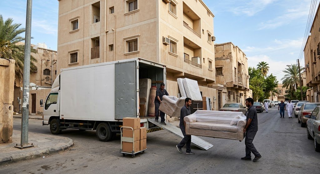 نقل عفش حي المرقب بالرياض - شركة نقل وتغليف أثاث