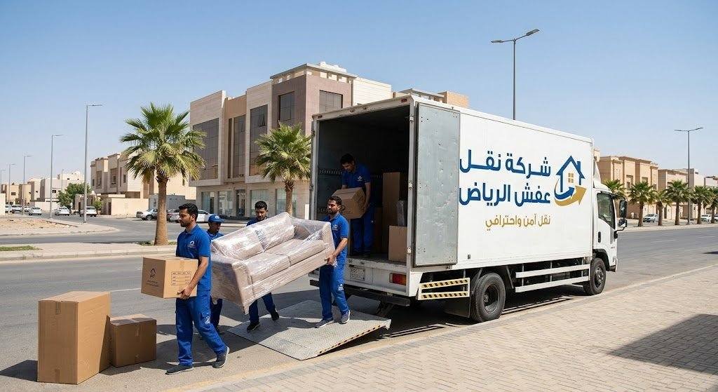 سيارات مغلقة ومجهزة لنقل عفش الرياض بأمان تام